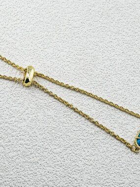 Kendra Scott Gold Veined Turquoise